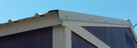 metal trim houses|flat metal trim for sheds.